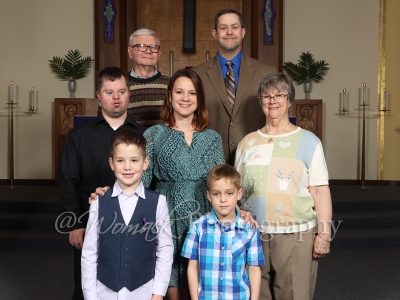 Ricker Family &#8211; FLC First Communion